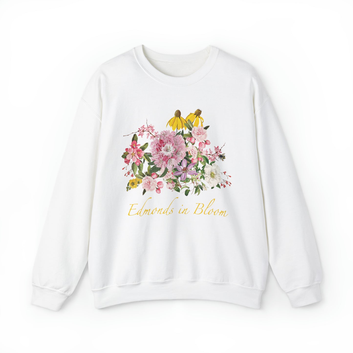 Edmonds in Bloom Unisex Crewneck Sweatshirt