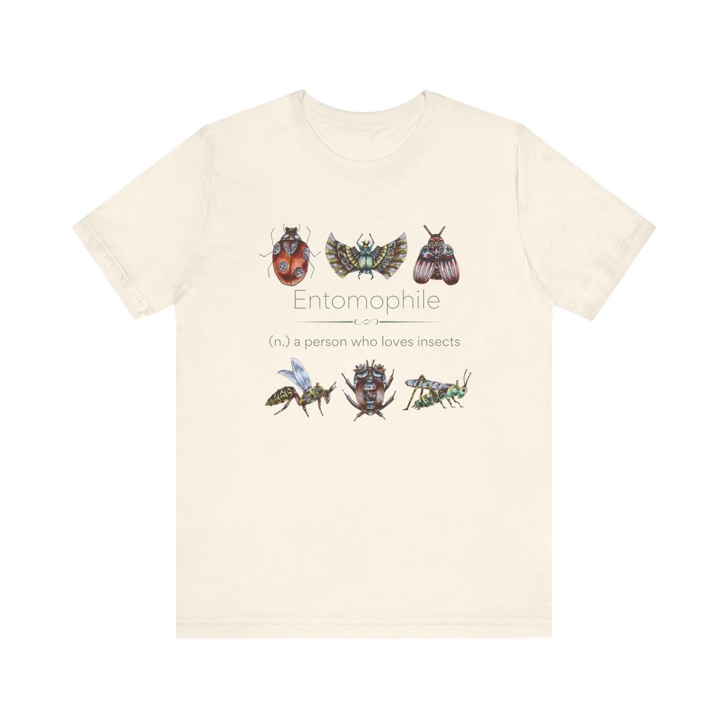 Entomophile II - lover of insects T-shirt