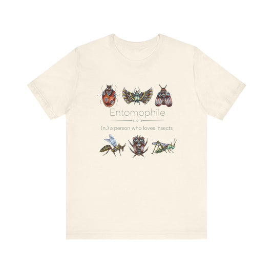 Entomophile II - lover of insects T-shirt