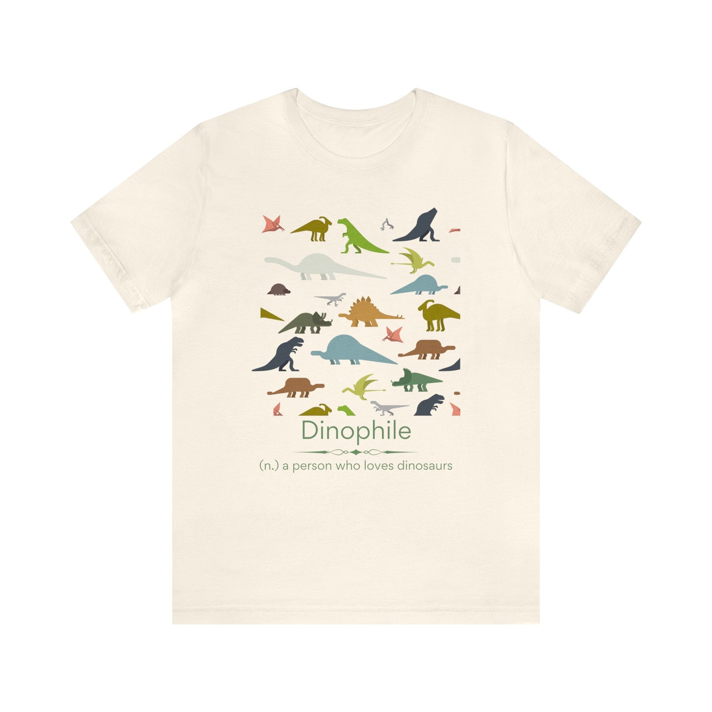 Dinophile - dinosaur lover T-shirt