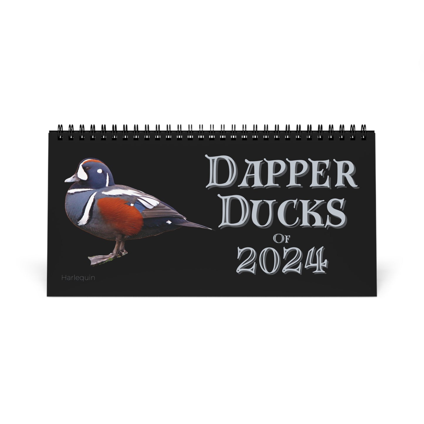 Dapper Ducks of 2024 Desktop Calendar