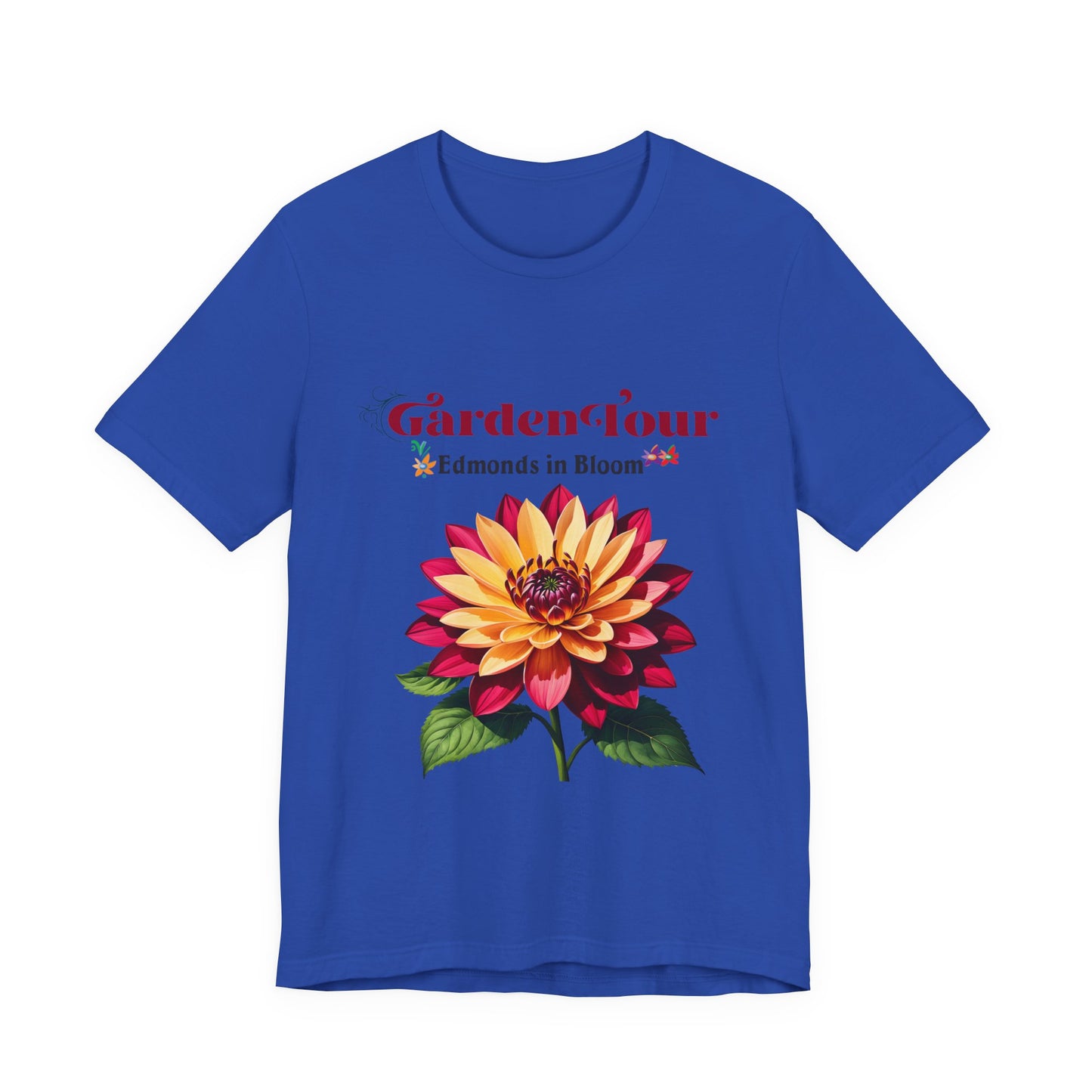 Edmonds in Bloom Garden Tour 2026 Unisex Jersey Short Sleeve Tee