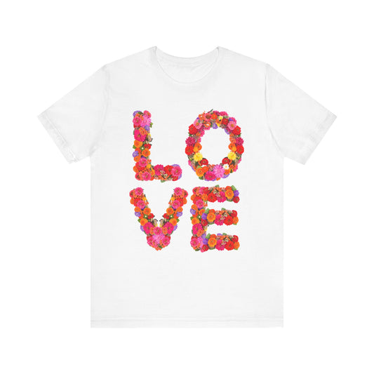 Floral LOVE T-shirt