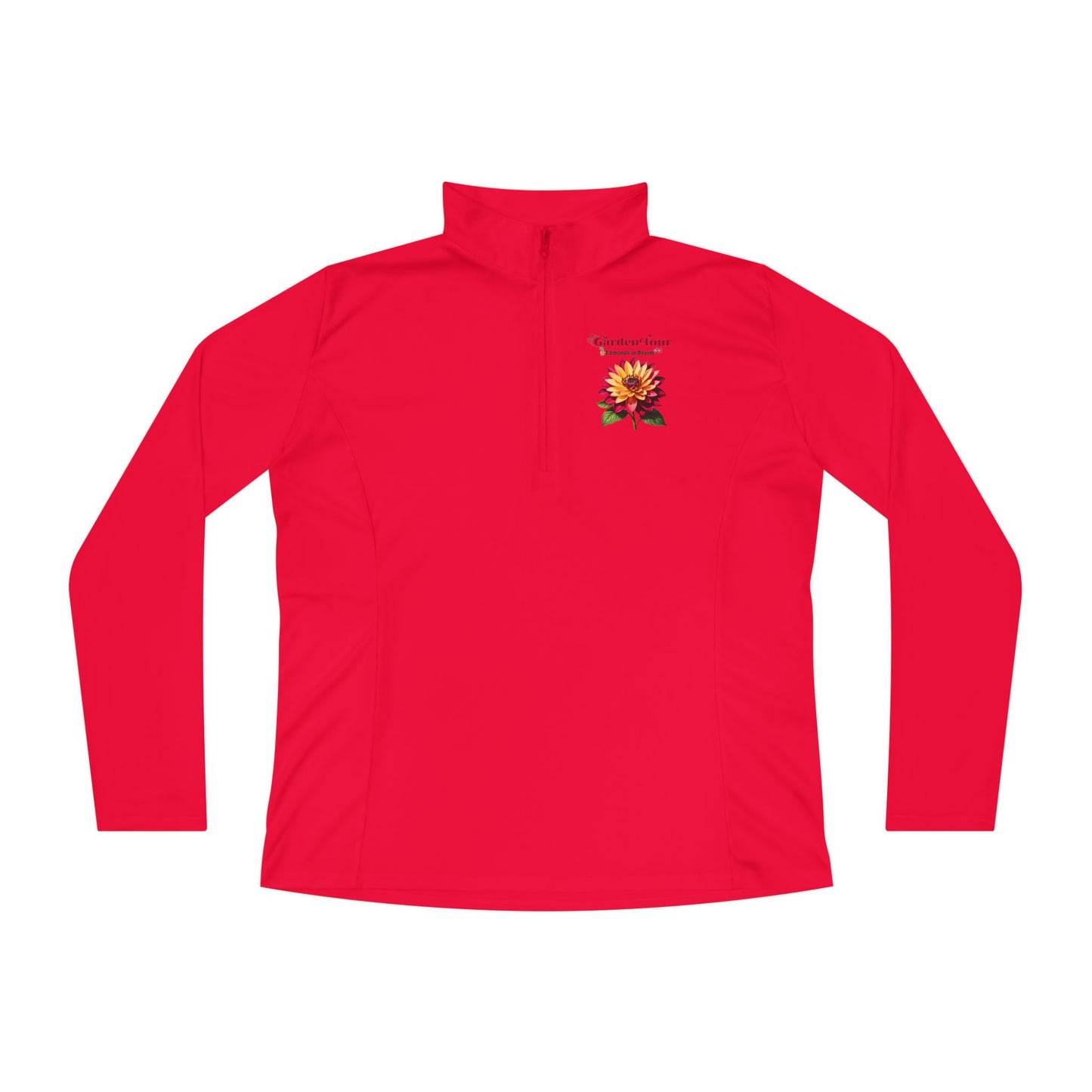 Edmonds in Bloom Garden Tour 2026 Ladies Quarter-Zip Pullover