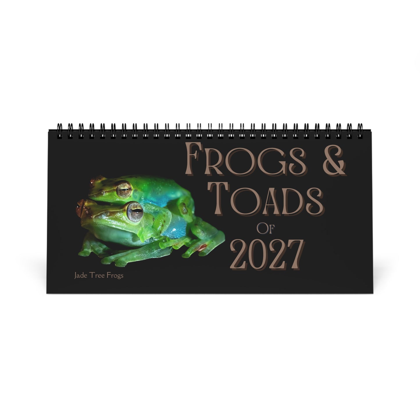 Frogs & Toads of 2027 Desktop Calendar