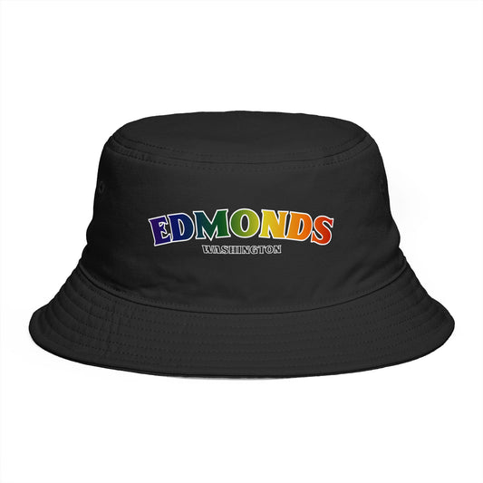 Edmonds Washington RAINBOW Bucket Hat