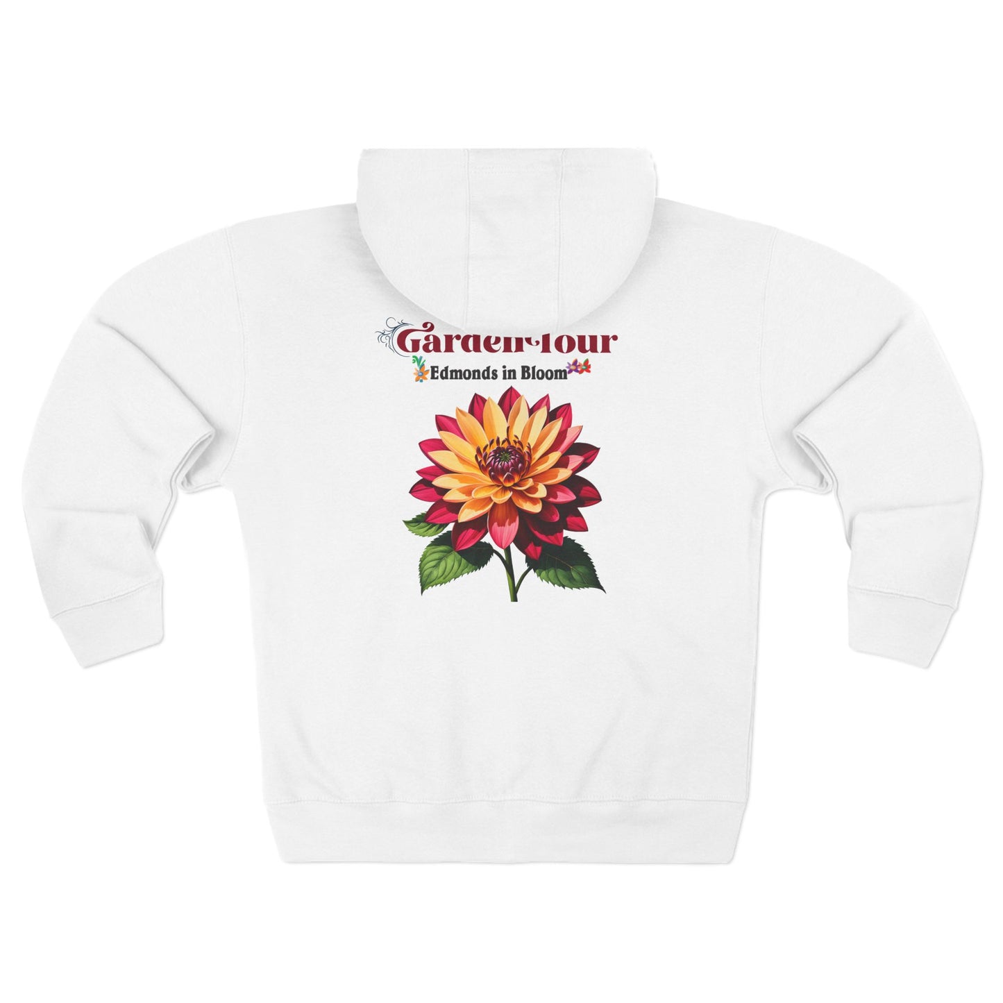 Edmonds in Bloom Garden Tour 2026 Unisex Full-Zip Hoodie
