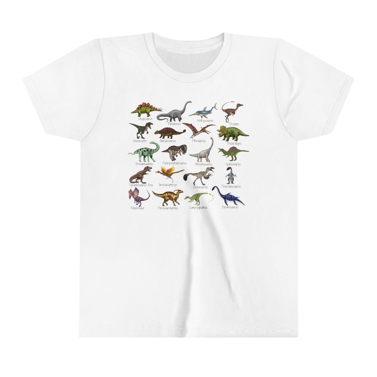 Dominating Dinosaurs Youth Short Sleeve Tee