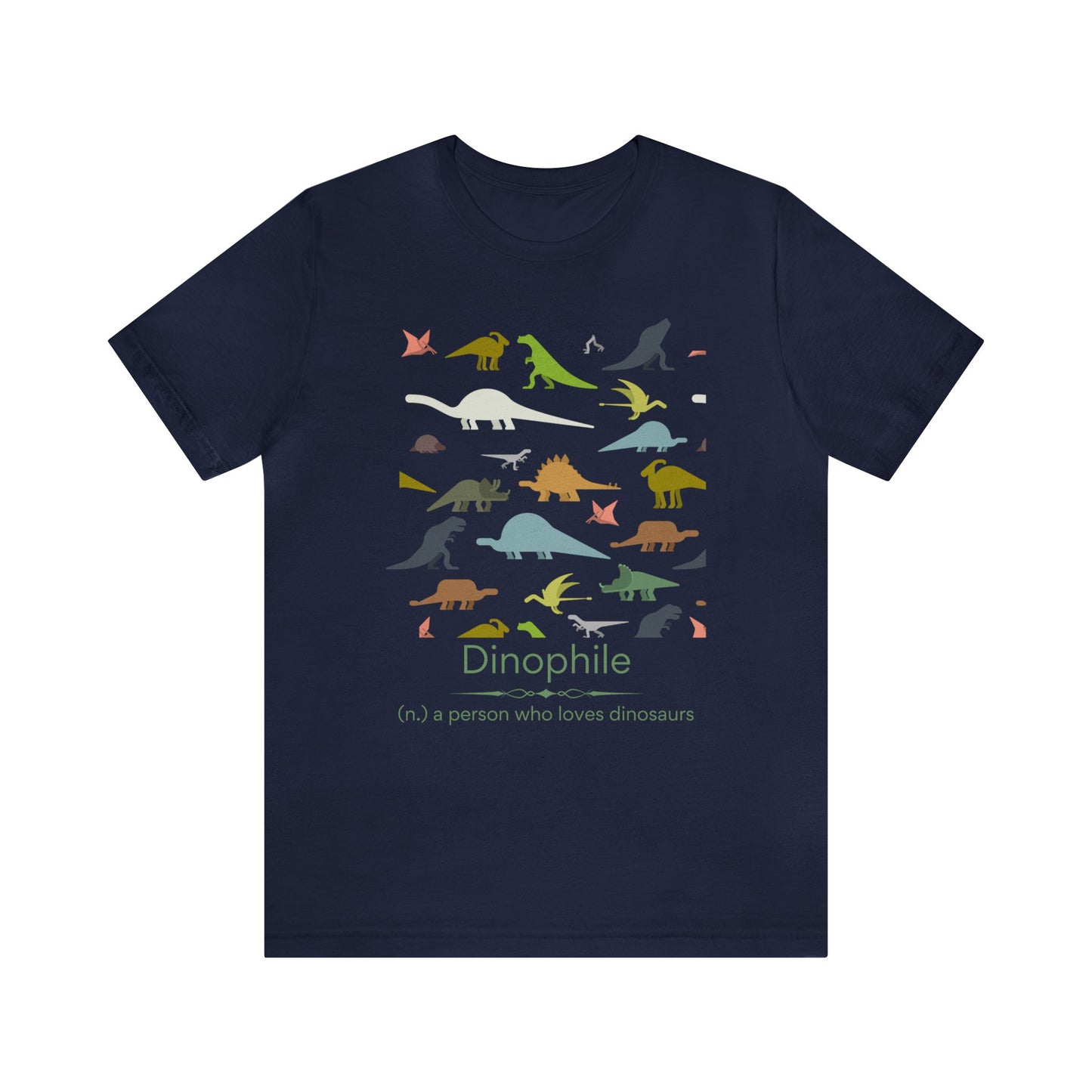 Dinophile - dinosaur lover T-shirt