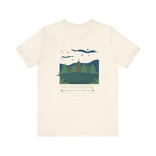Nyctohylophile - night woods T-shirt