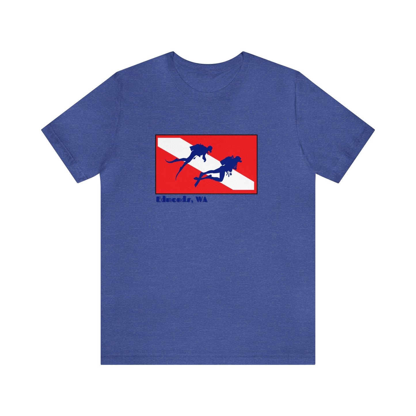 Edmonds Scuba Dive Flag T-shirt