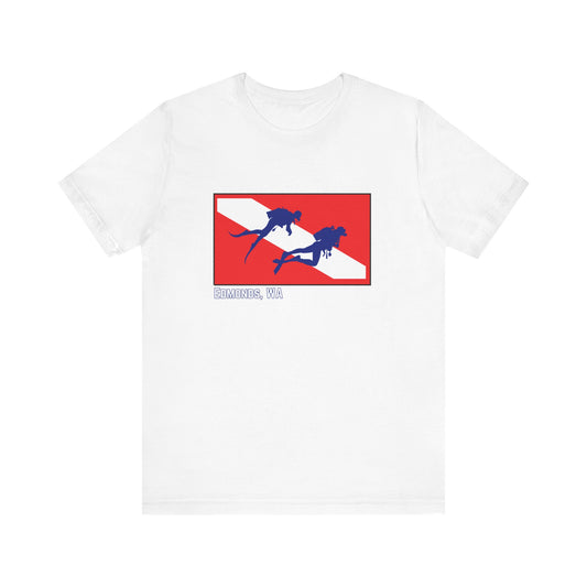 Edmonds Scuba Dive Flag T-shirt