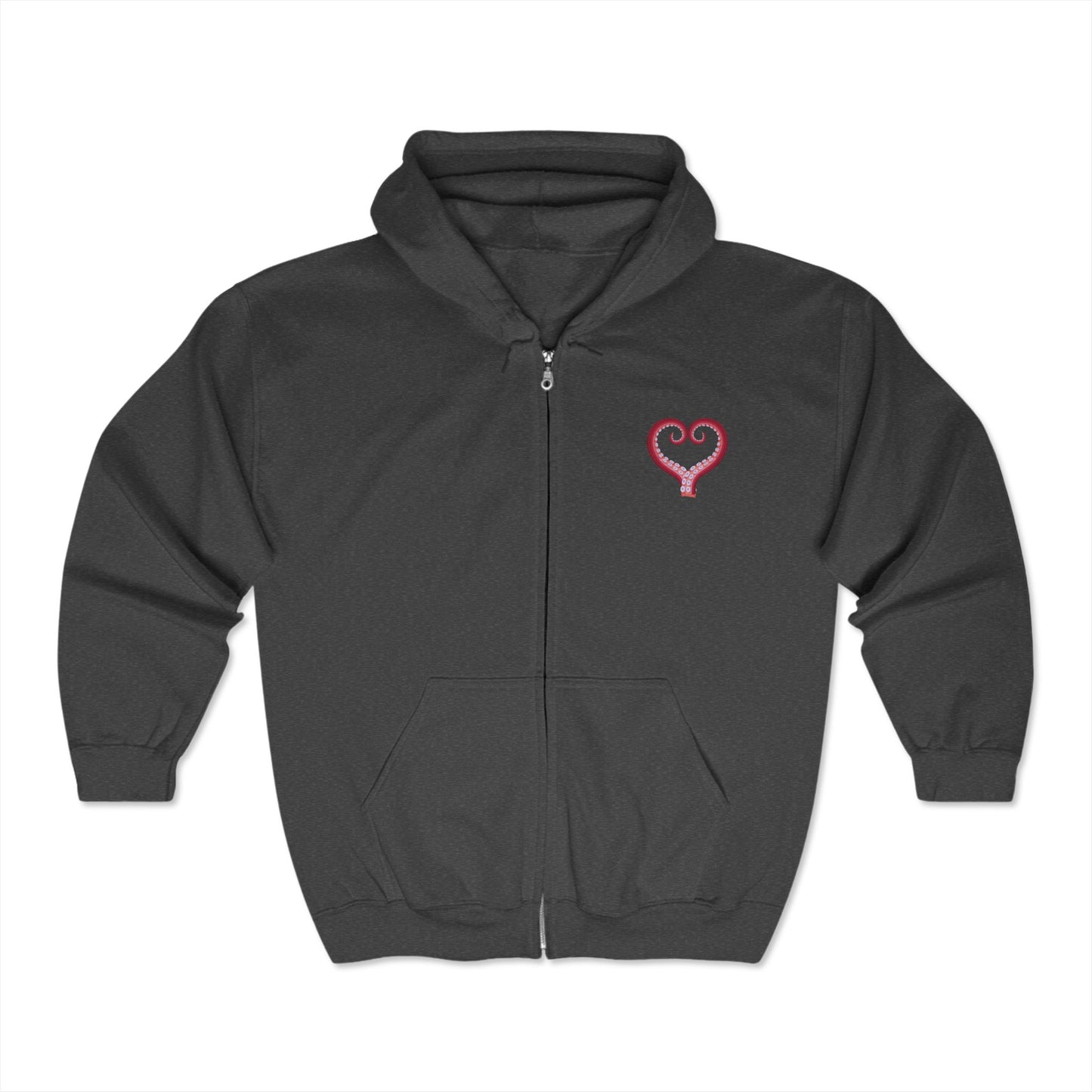 Octopus Love Full Zip Hoodie