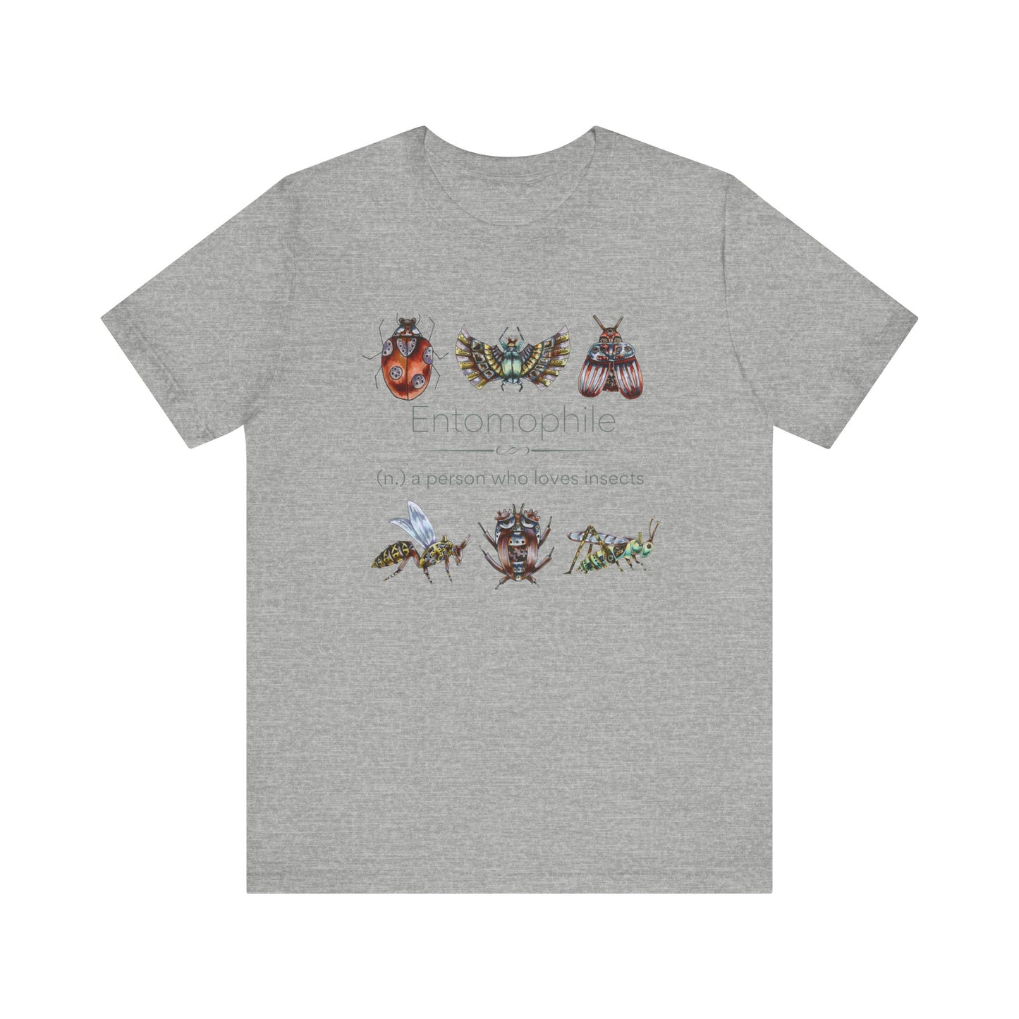 Entomophile II - lover of insects T-shirt