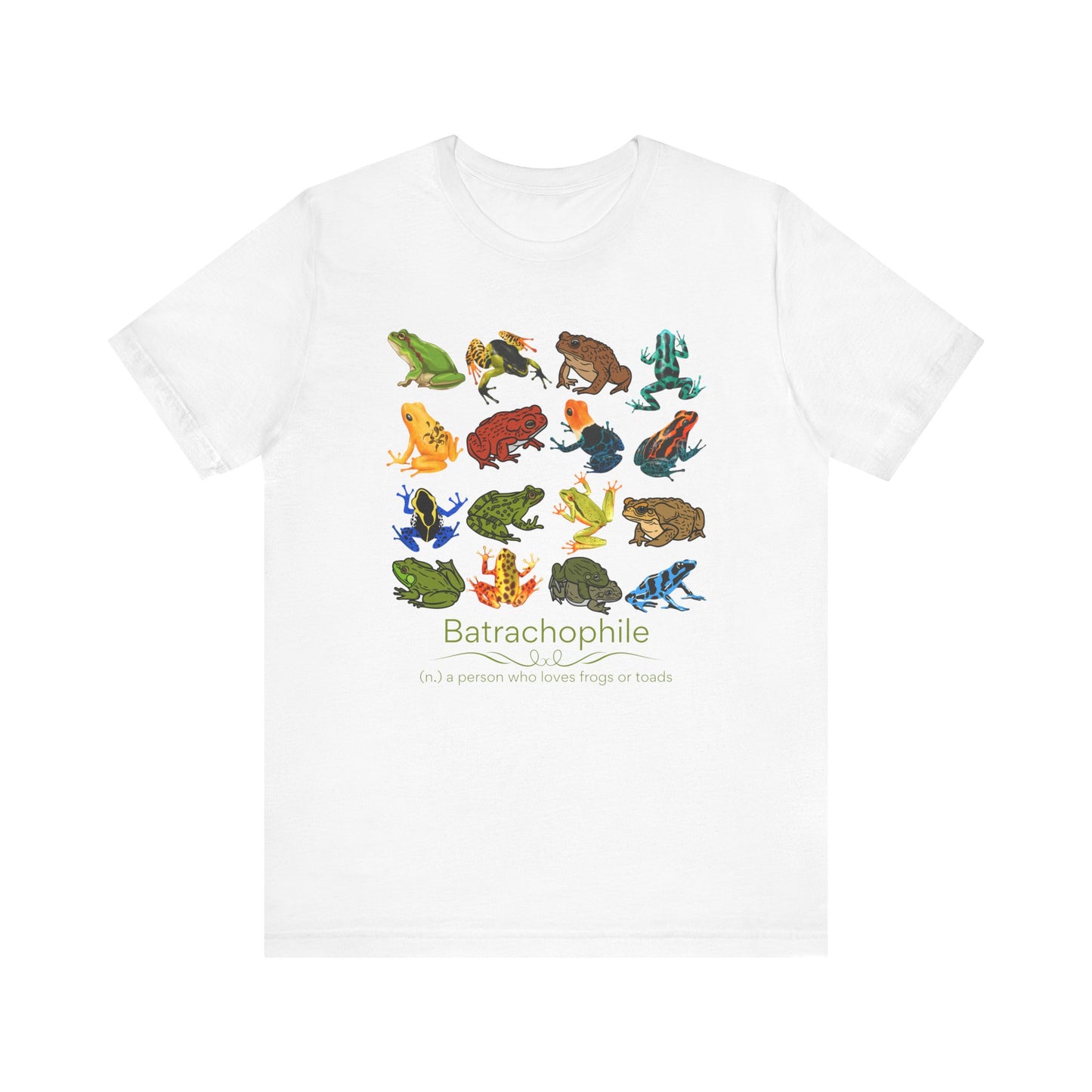 Batrachophile - frog lover t-shirt