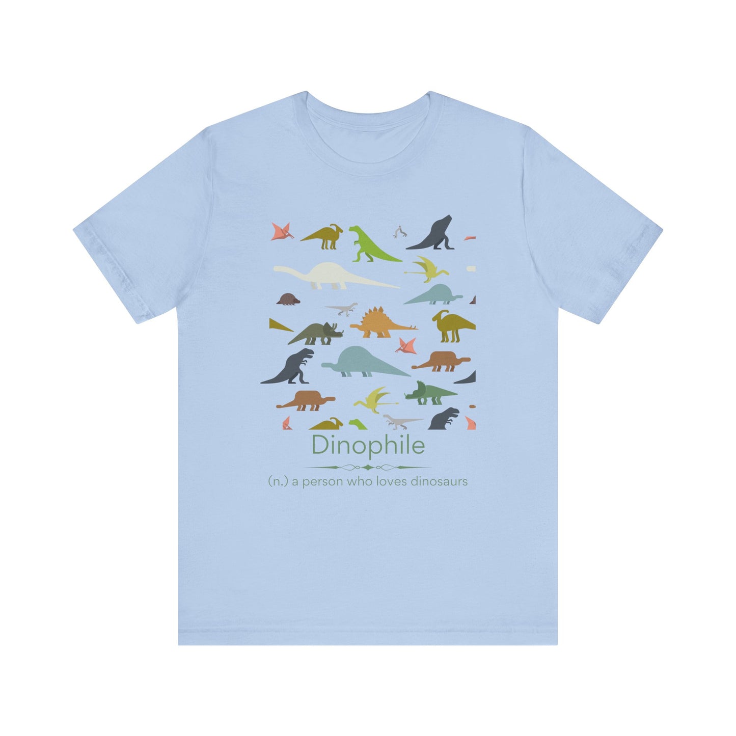 Dinophile - dinosaur lover T-shirt