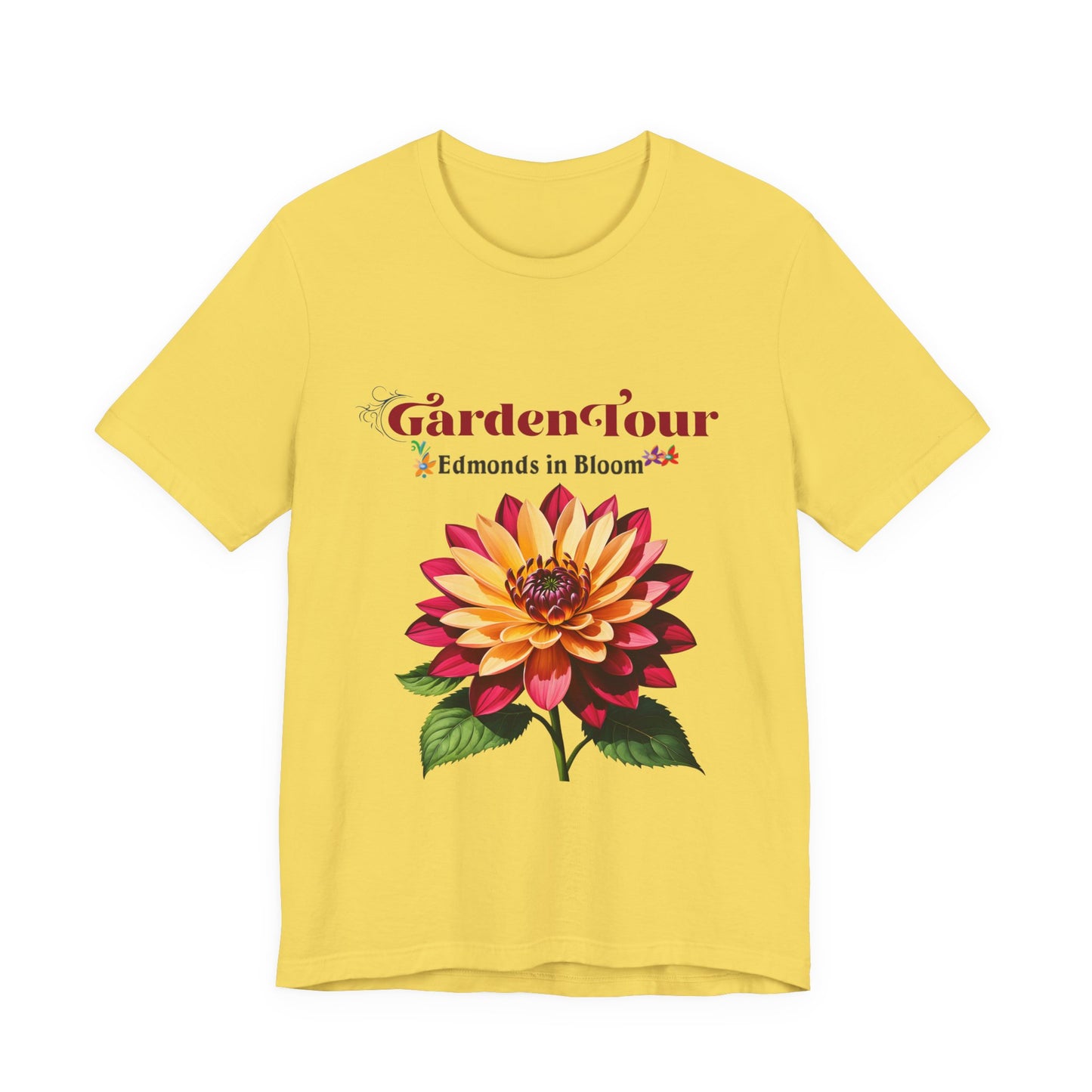 Edmonds in Bloom Garden Tour 2026 Unisex Jersey Short Sleeve Tee