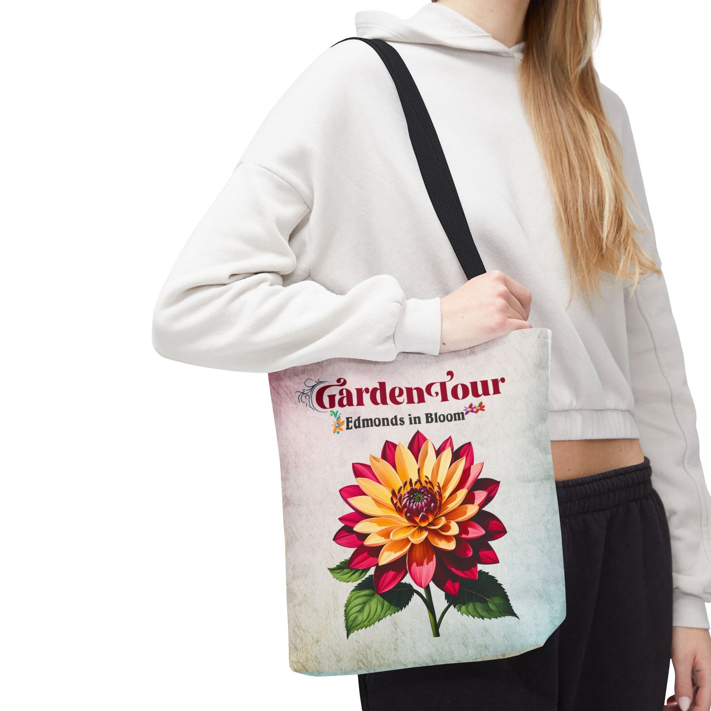 Edmonds in Bloom Garden Tour 2026 Tote Bag (Gradient)
