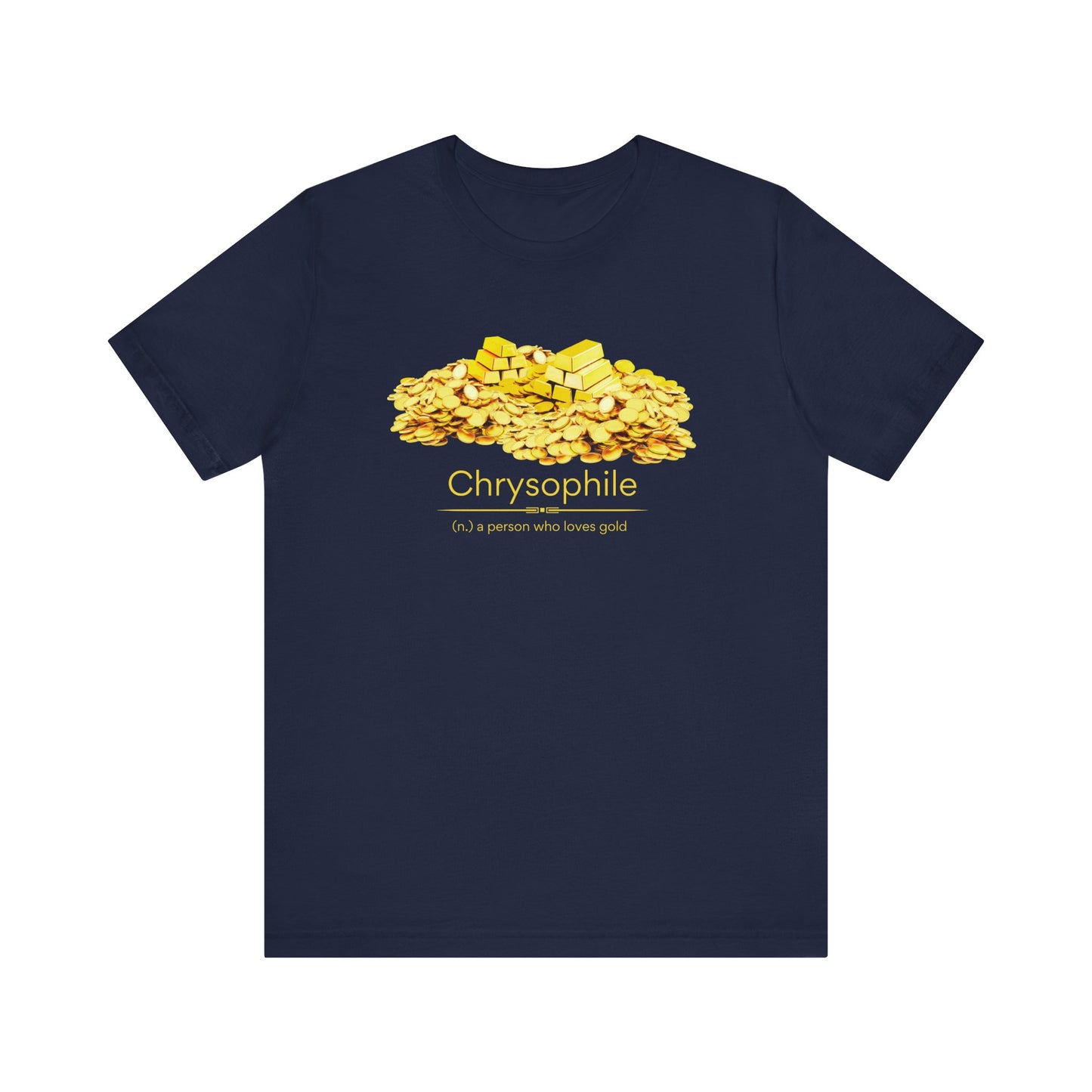 Chrysophile II - lover of gold T-shirt