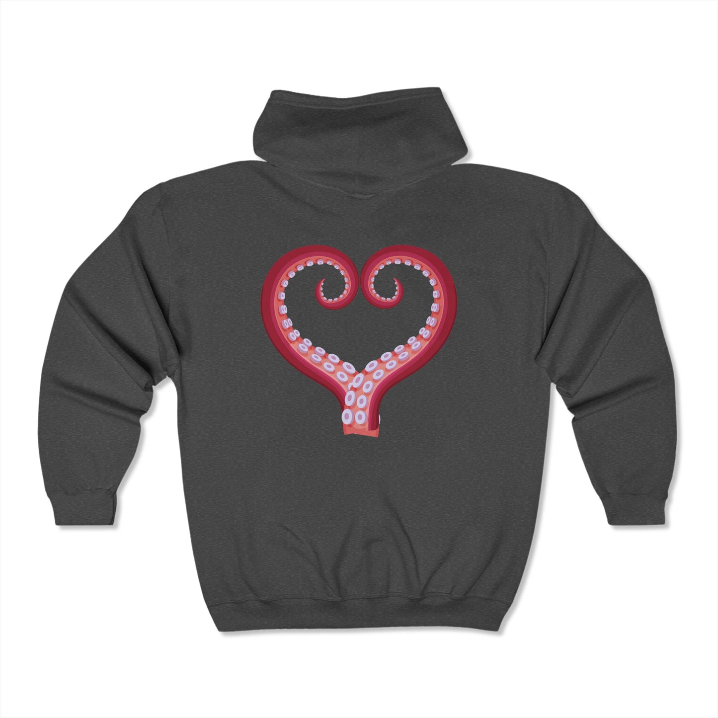 Octopus Love Full Zip Hoodie