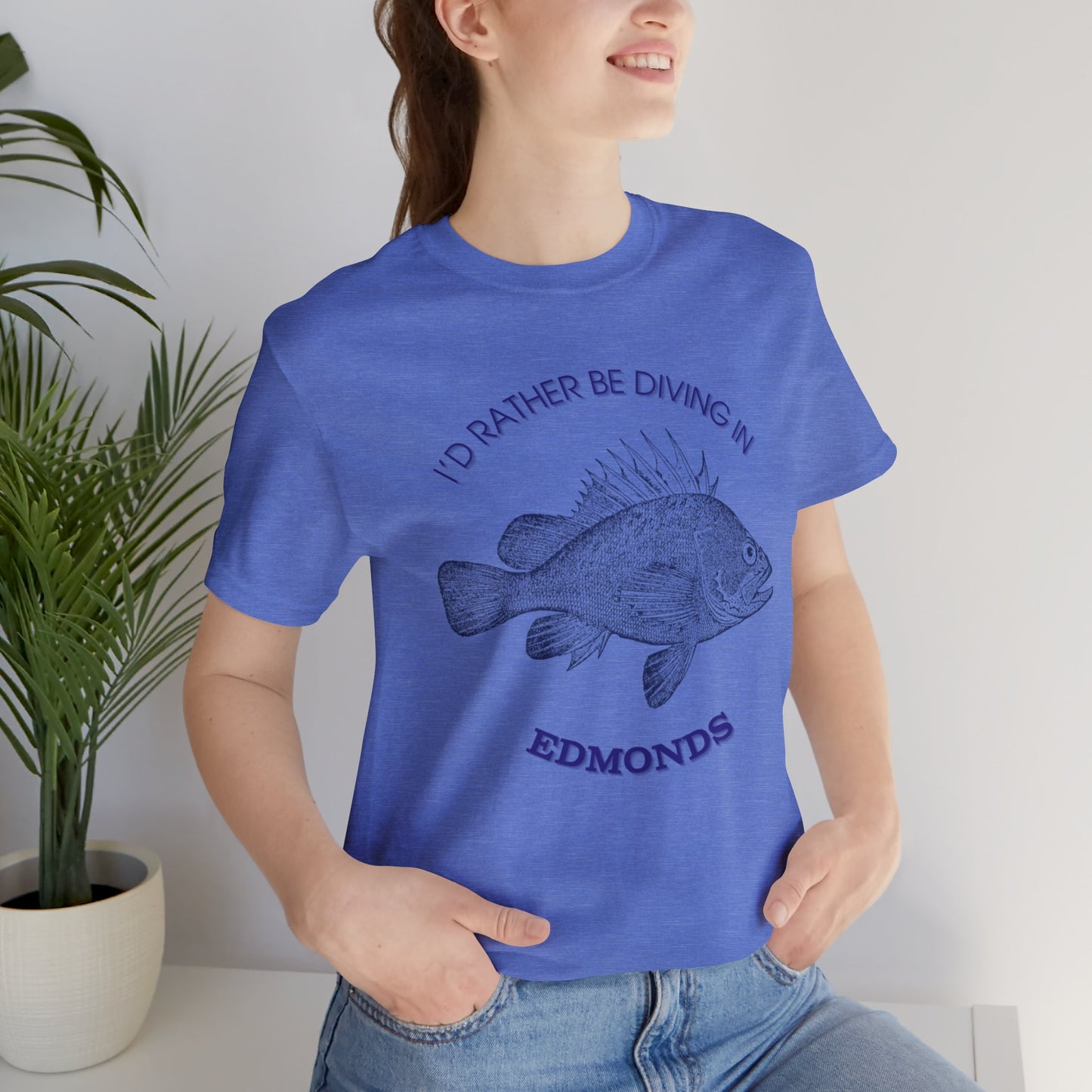 I'd Rather Be Diving in Edmonds T-shirt