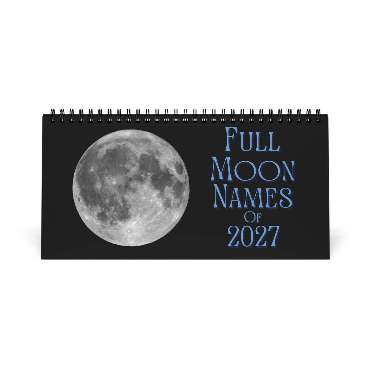Full Moon Names of 2027 Desktop Calendar
