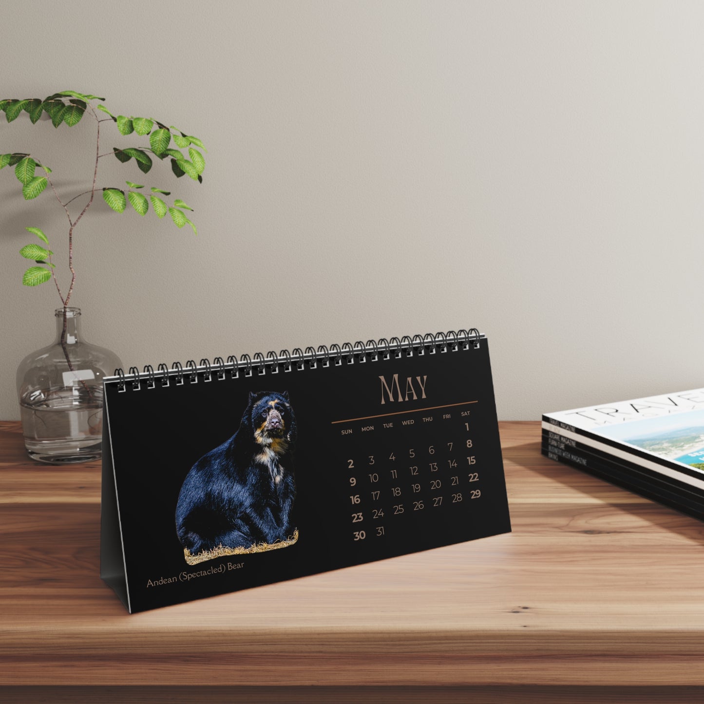 Bodacious Bears of 2027 Desktop Calendar