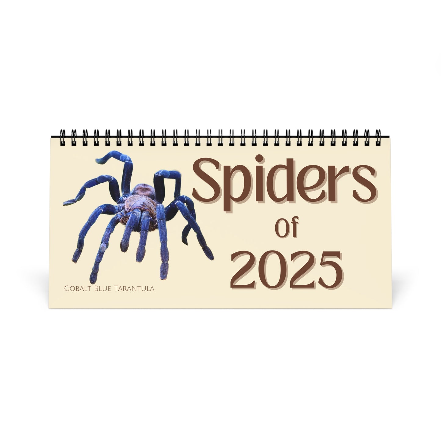 Spiders of 2025 Desktop Calendar