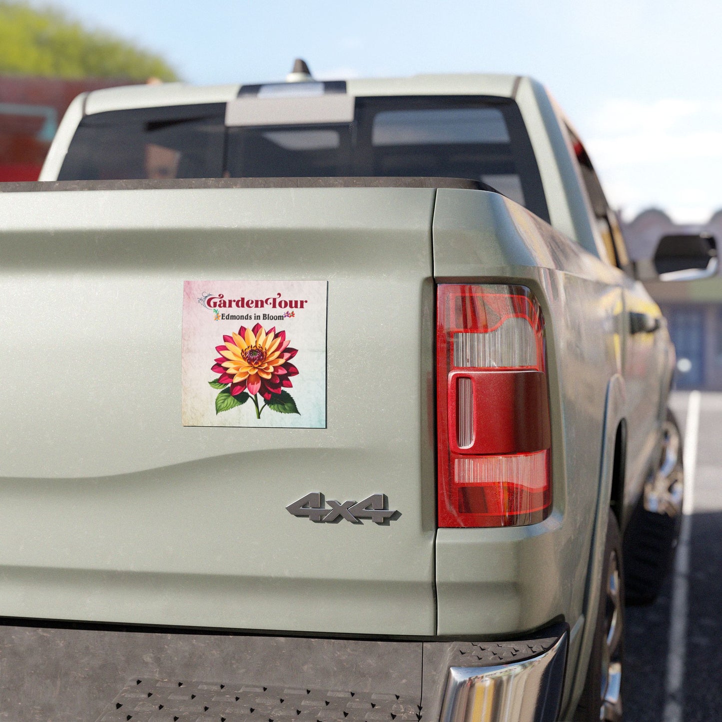 Edmonds in Bloom Garden Tour 2026 Car Magnets