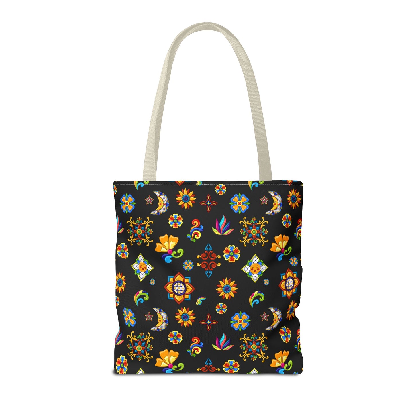 Talavera Mexican Tile Inspired Tote Bag