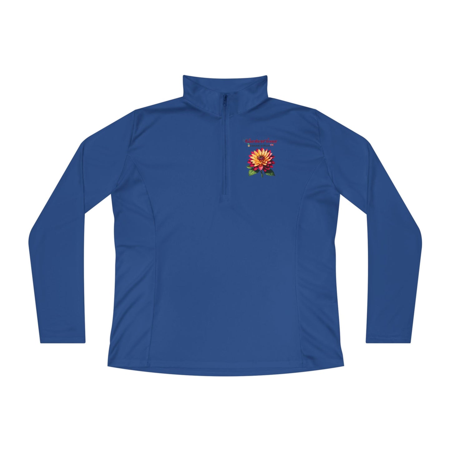 Edmonds in Bloom Garden Tour 2026 Ladies Quarter-Zip Pullover