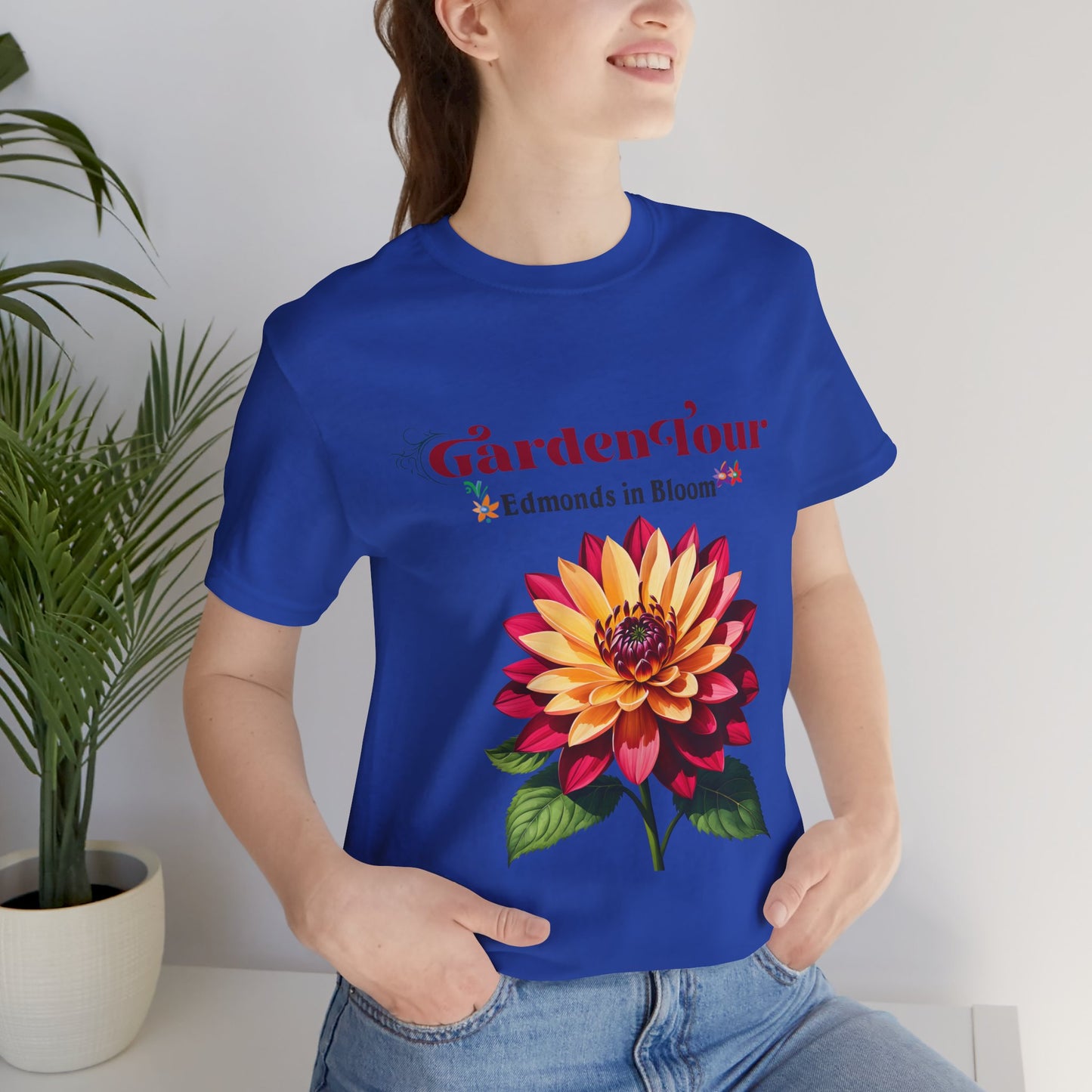 Edmonds in Bloom Garden Tour 2026 Unisex Jersey Short Sleeve Tee