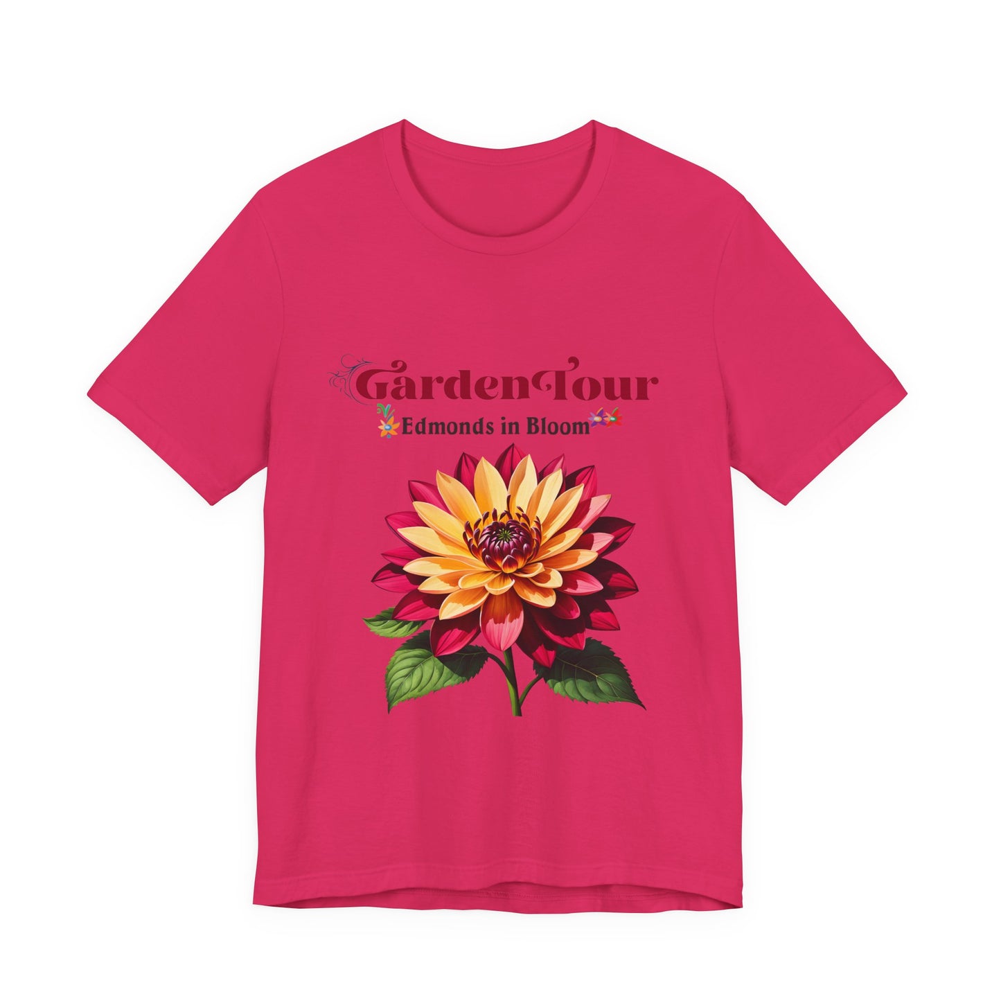 Edmonds in Bloom Garden Tour 2026 Unisex Jersey Short Sleeve Tee