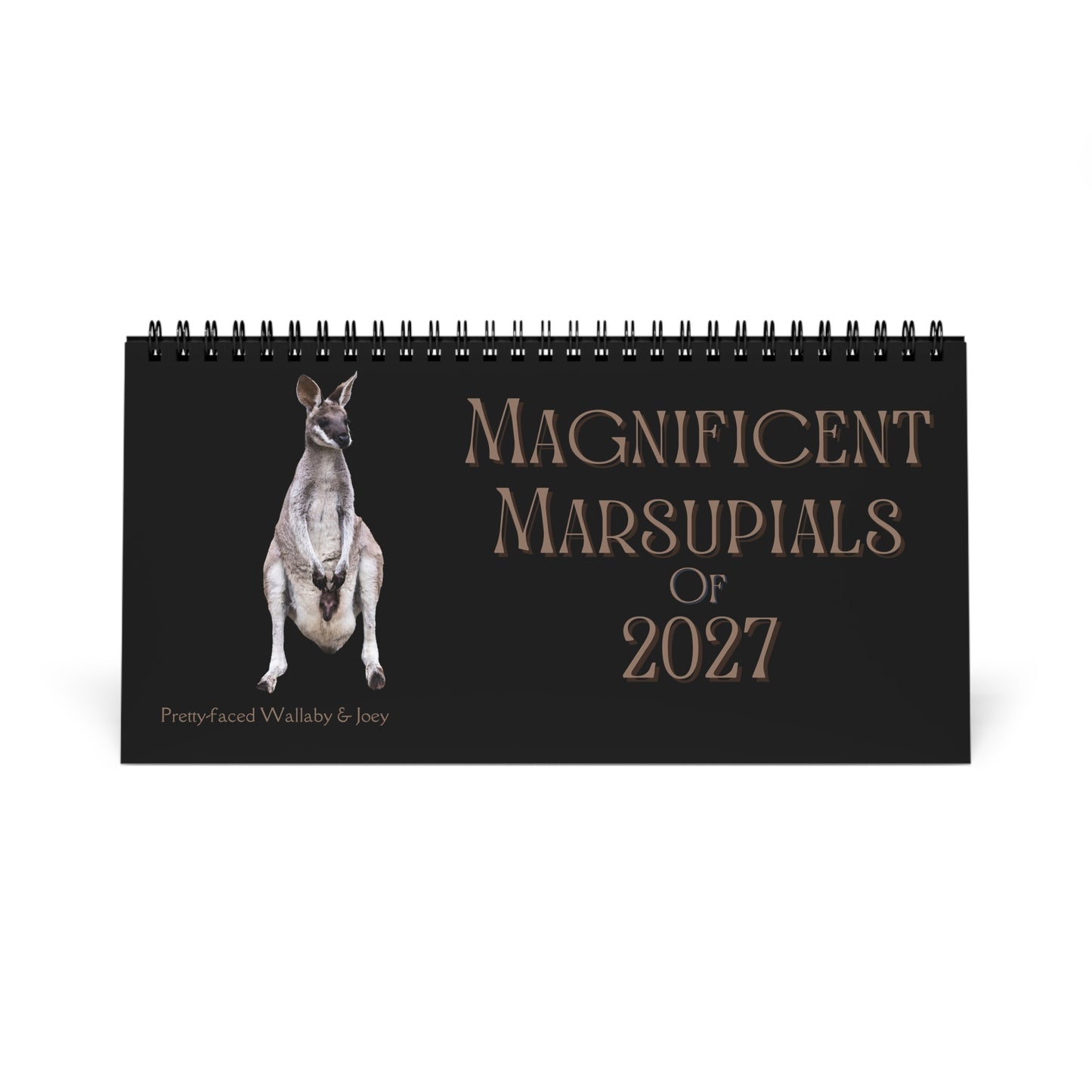 Magnificent Marsupials of 2027 Desktop Calendar