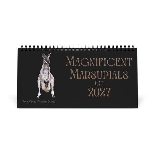 Magnificent Marsupials of 2027 Desktop Calendar