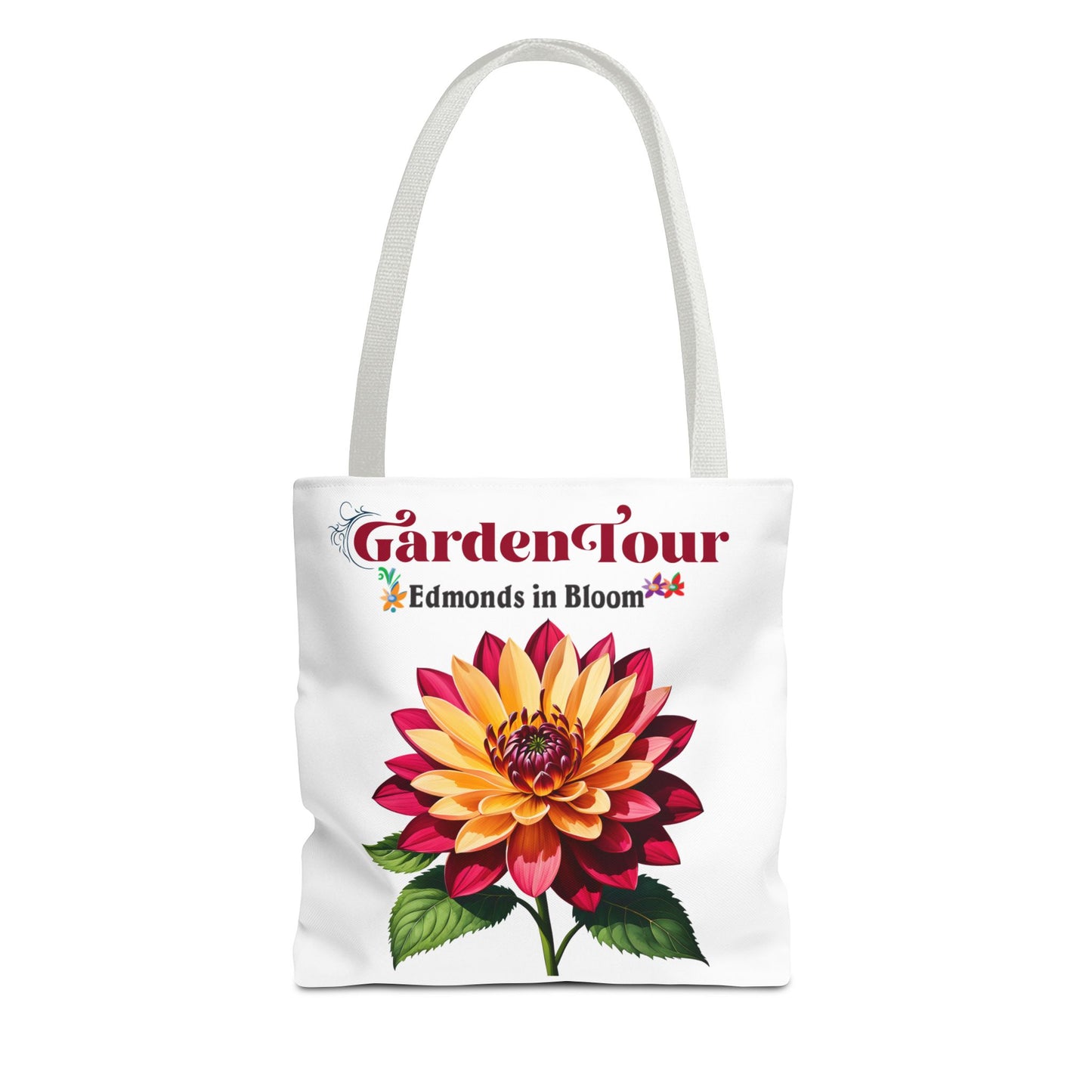 Edmonds in Bloom Garden Tour 2026 Tote Bag (White)