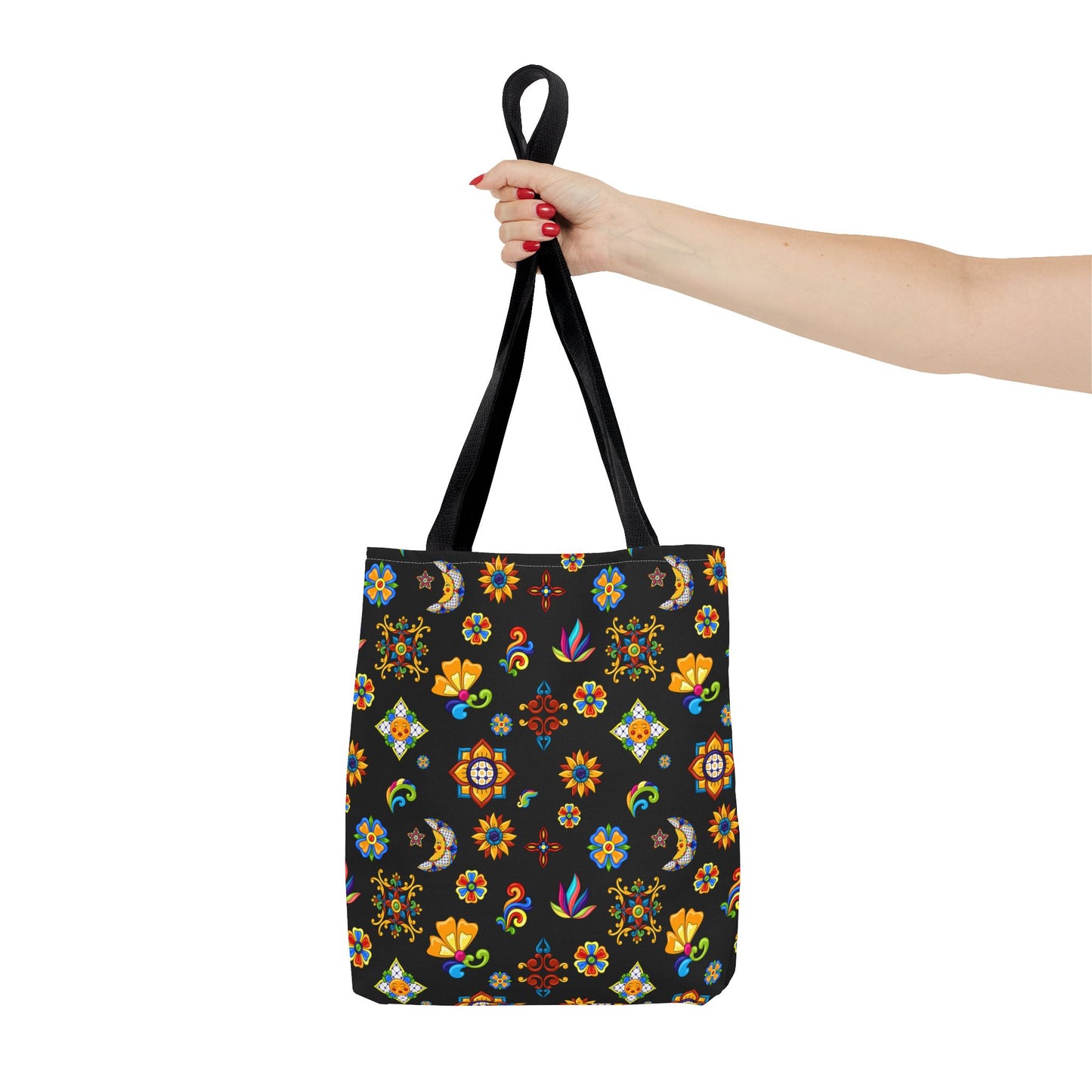 Talavera Mexican Tile Inspired Tote Bag