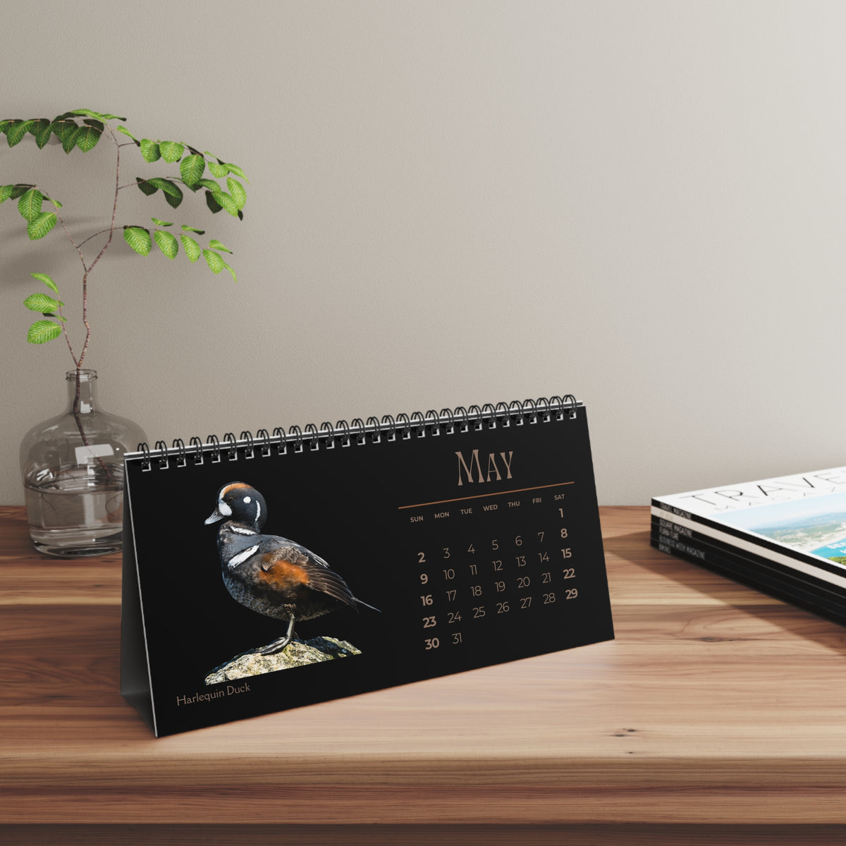 Dapper Ducks of 2027 Desktop Calendar