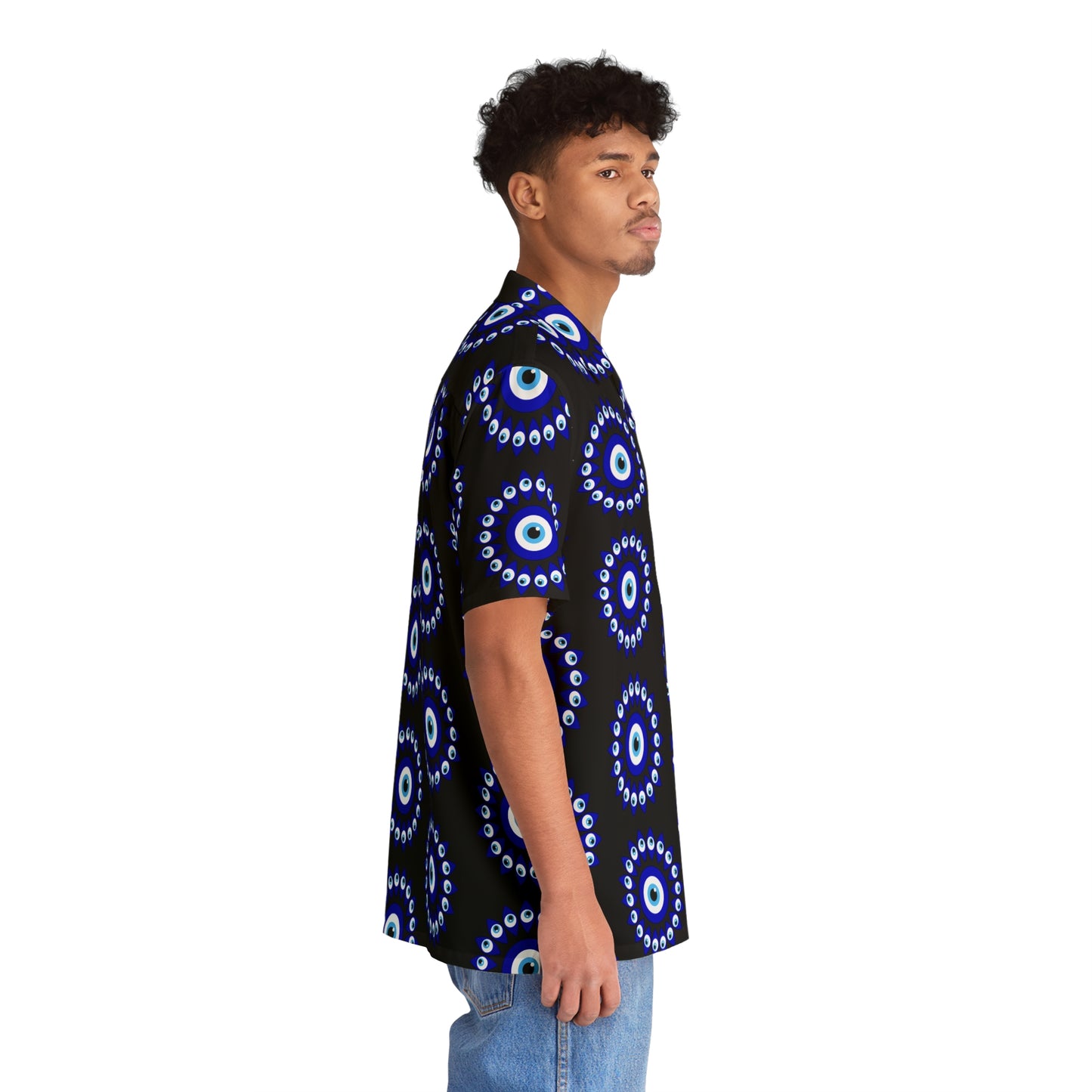 Evil Eye Men's Hawaiian Shirt