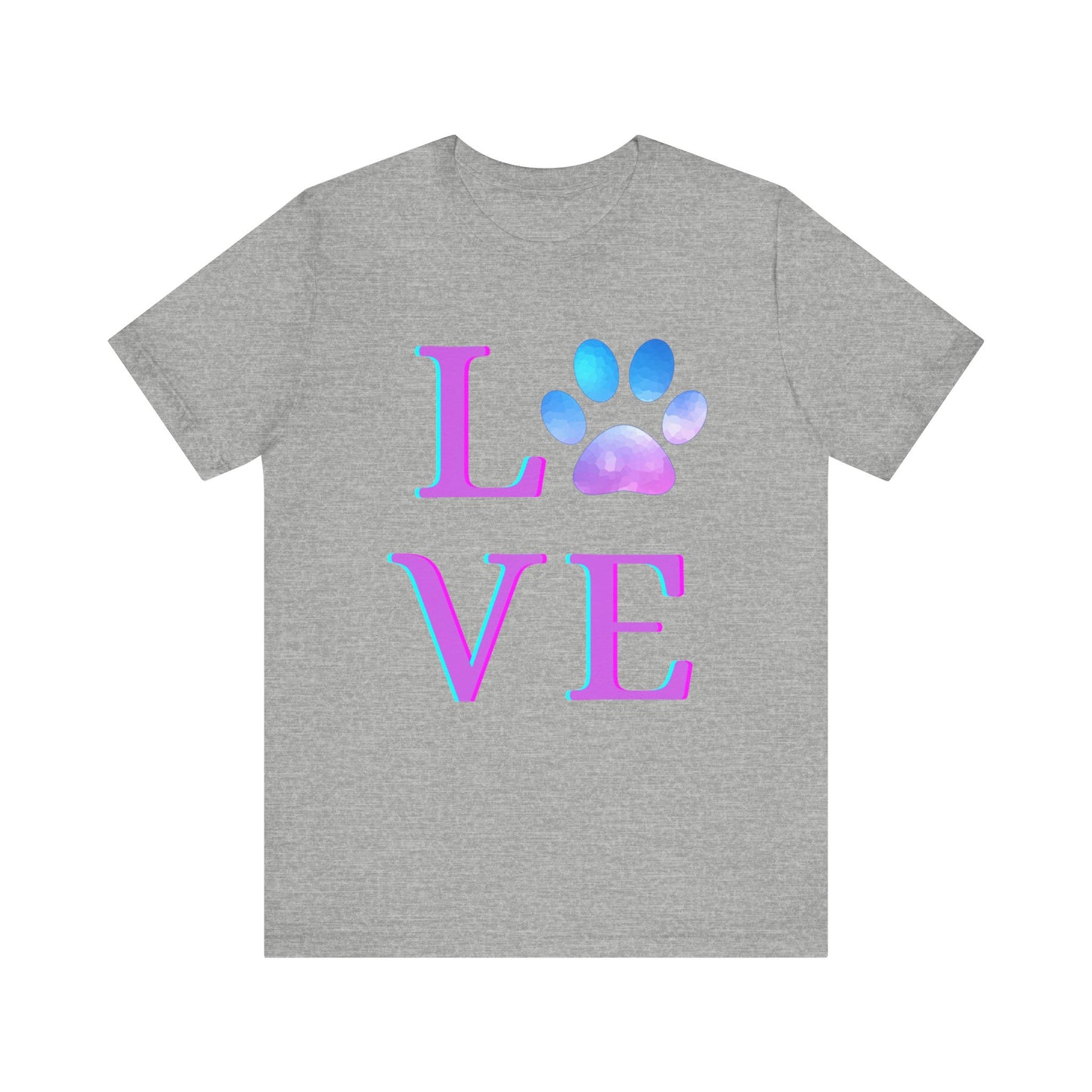 Love Paw Print T-shirt