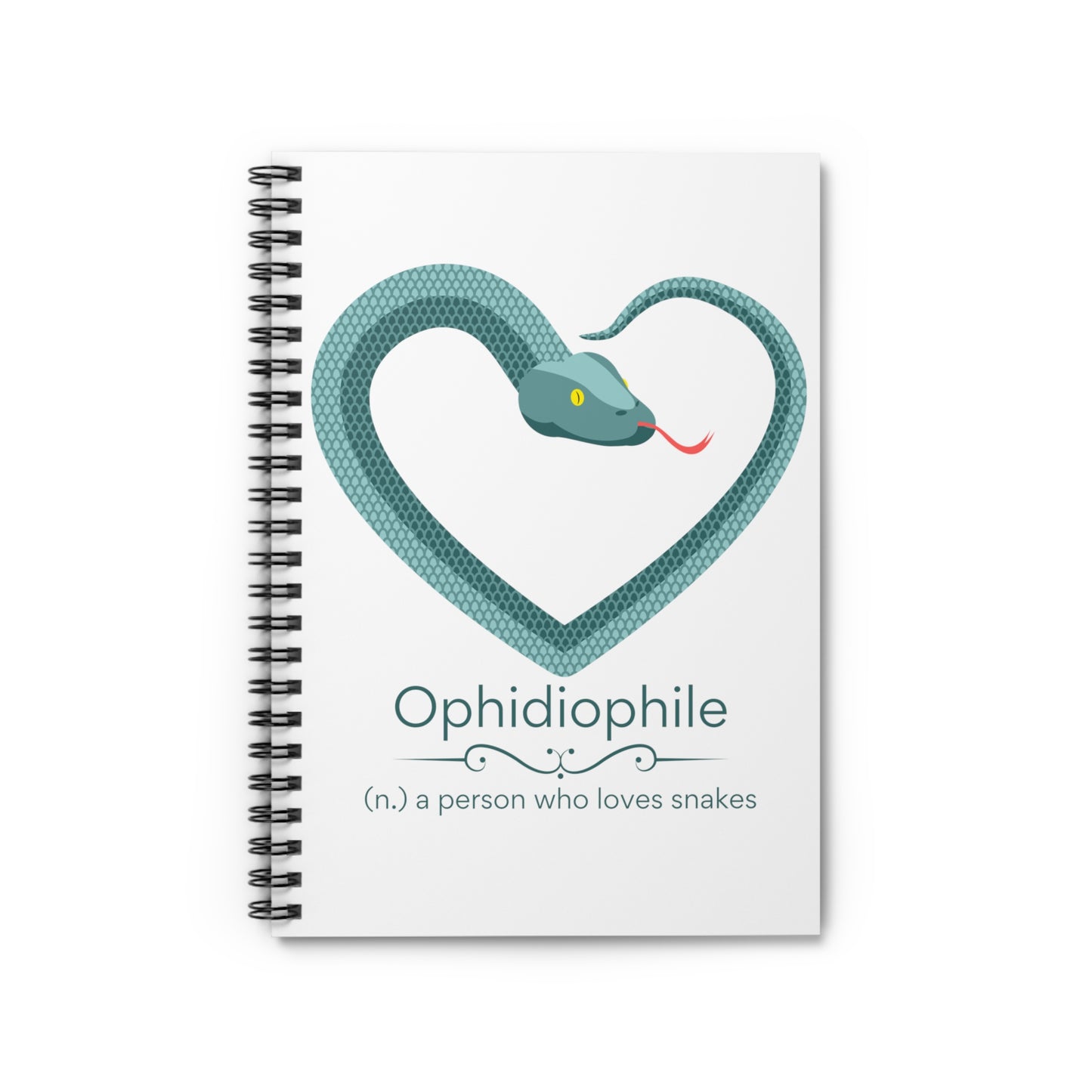 Ophidiophile Spiral Notebook - Ruled Line