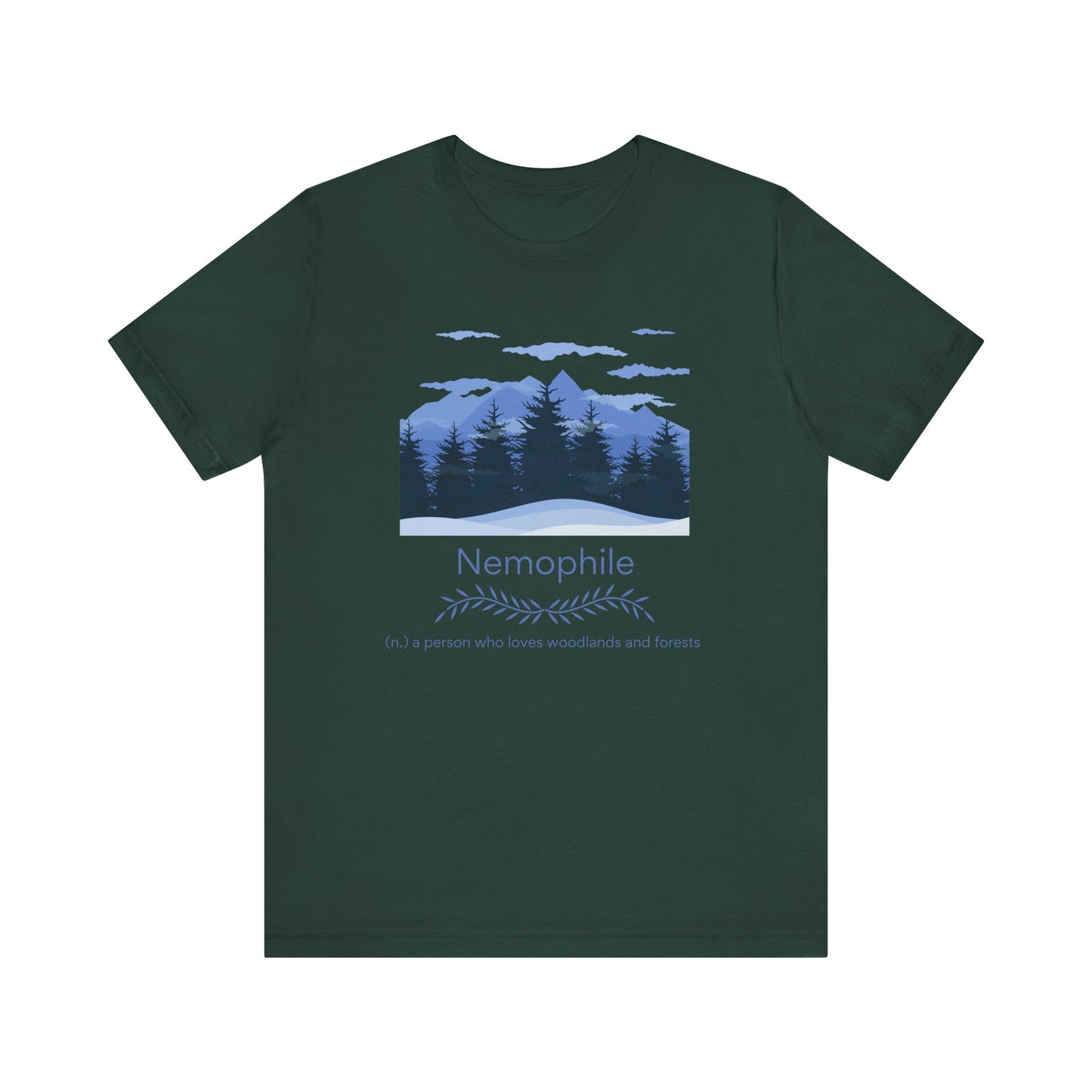 Nemophile - forest lover T-shirt