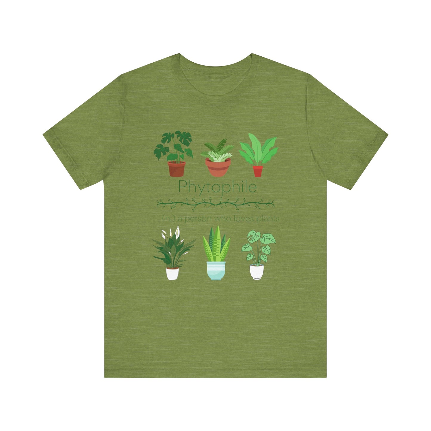 Phytophile plant lover T-shirt