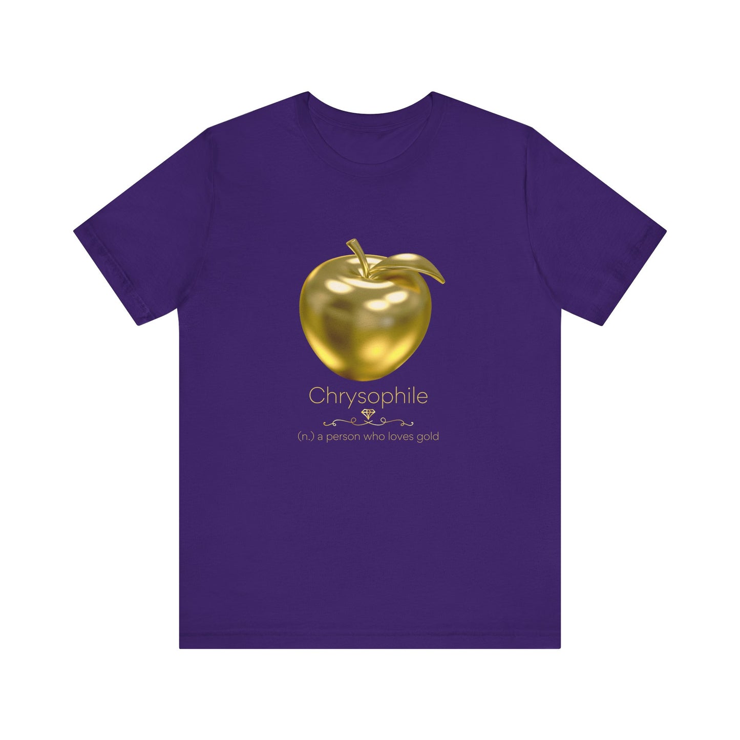 Chrysophile - gold lover T-shirt