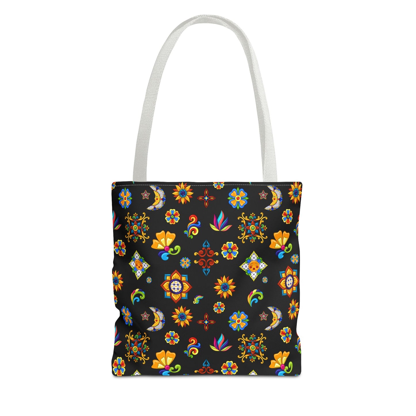 Talavera Mexican Tile Inspired Tote Bag