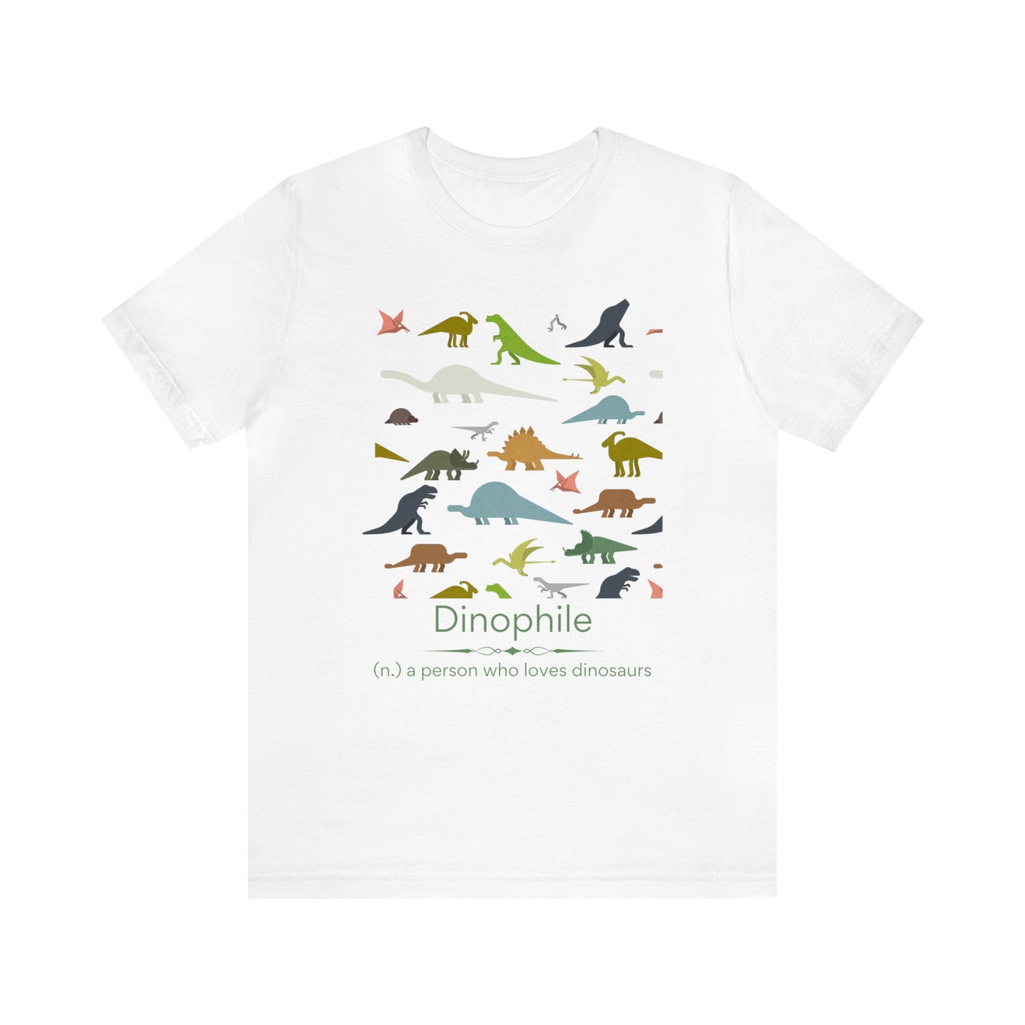 Dinophile - dinosaur lover T-shirt
