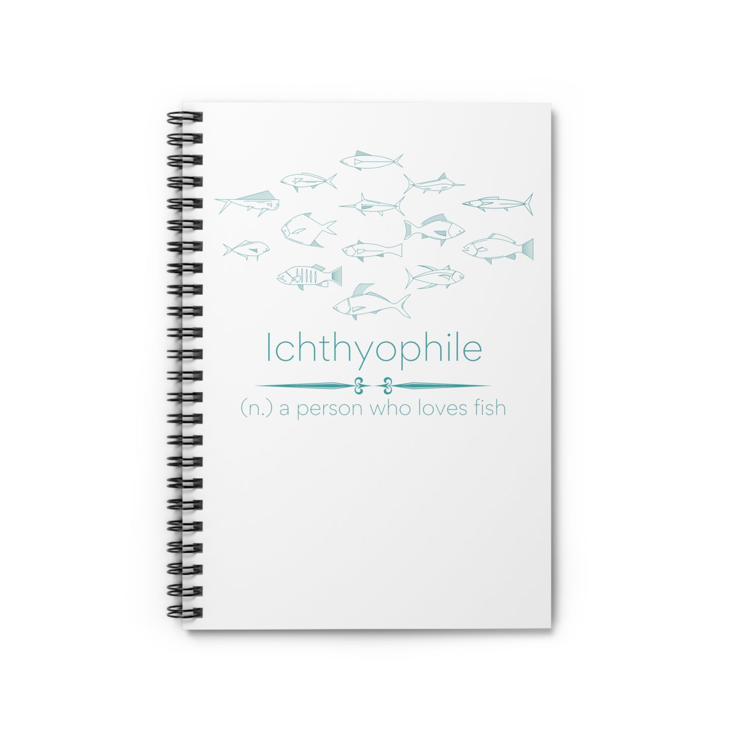 Ichthyophile II Spiral Notebook - Ruled Line