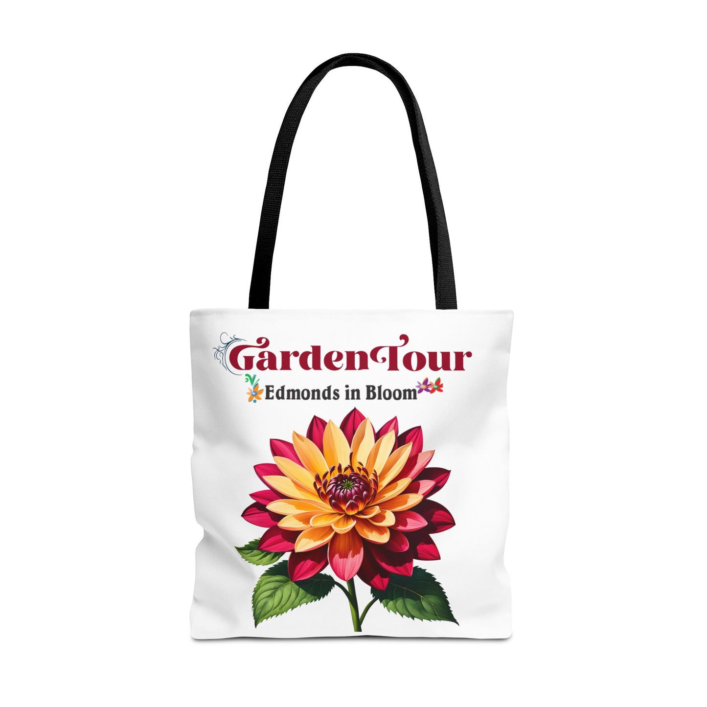 Edmonds in Bloom Garden Tour 2026 Tote Bag (White)