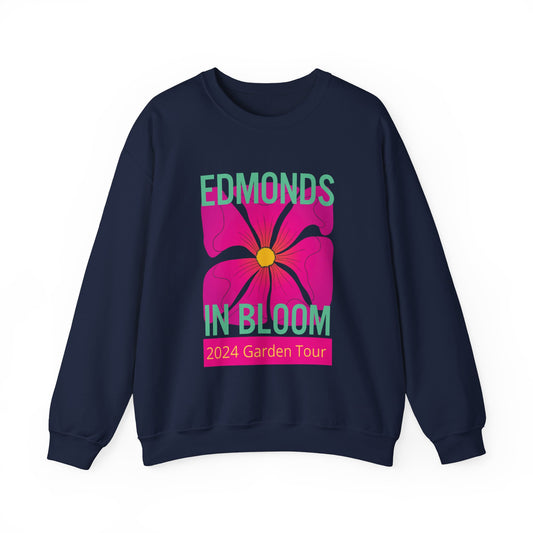 Edmonds in Bloom 2024 Garden Tour Unisex Heavy Blend™ Crewneck Sweatshirt