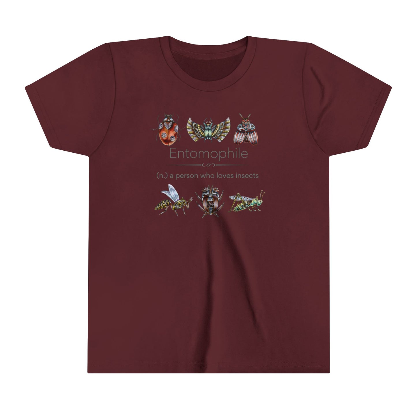 Entomophile II - Lover of Insects Youth Short Sleeve Tee